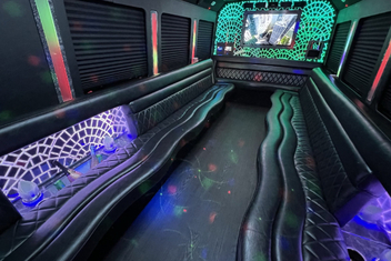 Lees Summit Limo Bus Interior