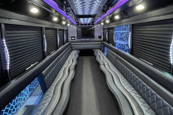 Lees Summit Party Bus Interior