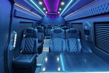 Lees Summit Sprinter Bus Interior