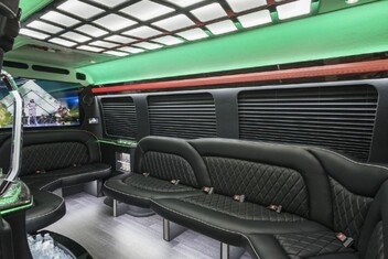 Lees Summit Sprinter Party Bus Interior