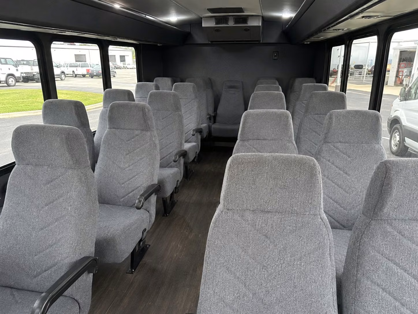 20 passenger minibus interior